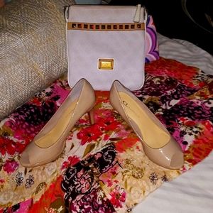 NUDE HIGH HEELS BRAND NEW 👠